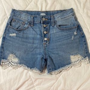 Old Navy Jean Shorts for Girls Size 16